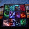 Zodiac Dragon Quilt Blanket Tt99  Quilt